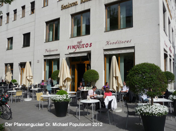 Cafe Fingerlos Salzburg. Restaurant-Test, Beisl-Test, Gastro-Test. Der Pfannengucker Dr. Michael Populorum 2012